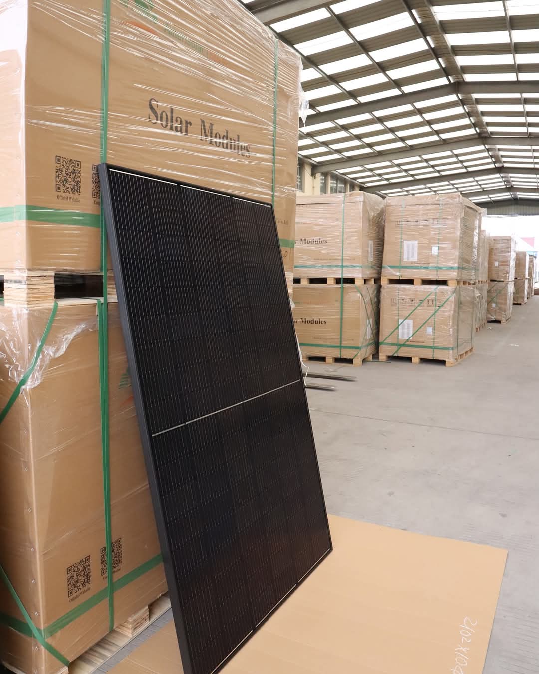 Trabajo de instalación de panel solar 1